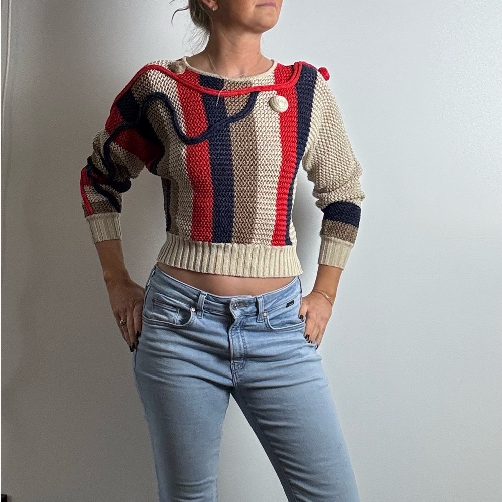 Vintage Dino Valiano Italian Knit Sweater